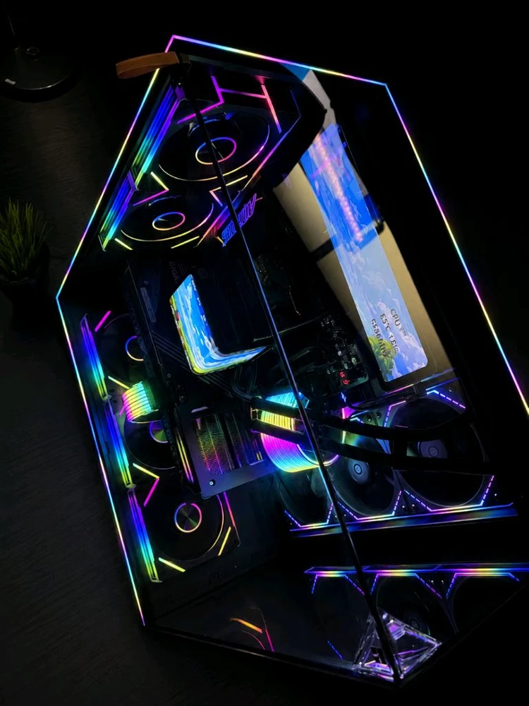 라이젠9 9950X3D 64GB RTX5080 화이트신품PC 이미지