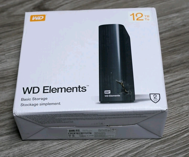 WD Elements 12TB 외장하드 - 안심되는 중고거래