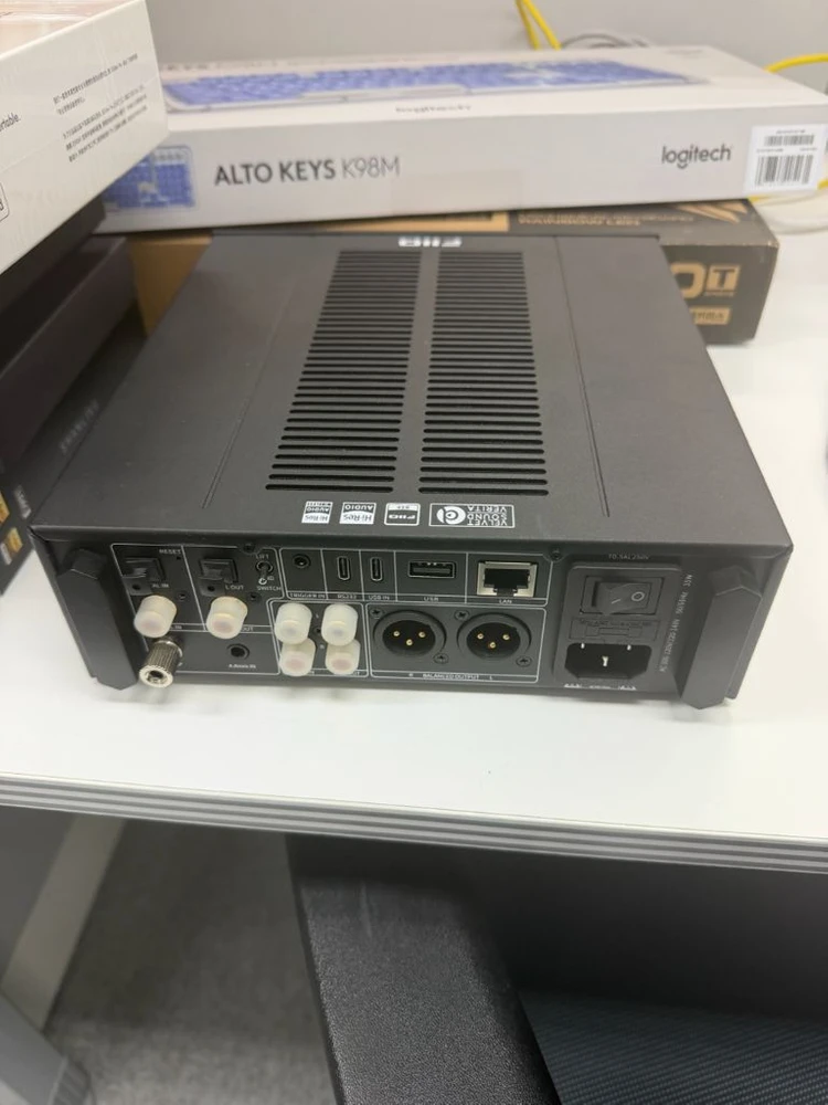 FIIO K17 블랙 데스크탑 DAC 헤드폰 앰프 이미지