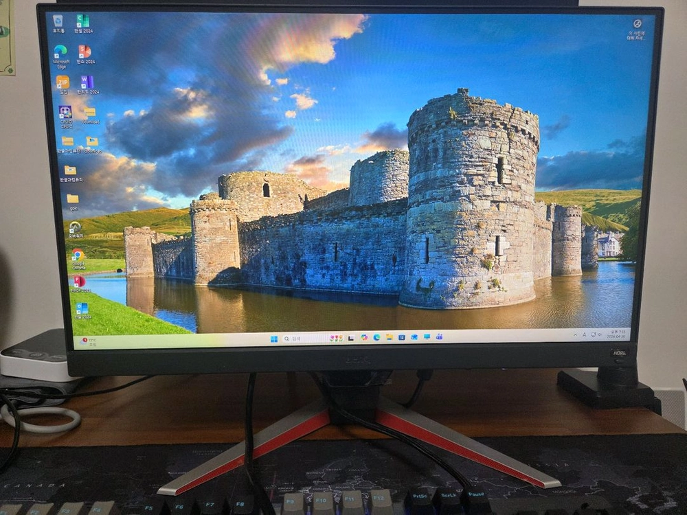 benQ)벤큐 모비우스 Ex240N 165Hz 모니터 팝니다 이미지