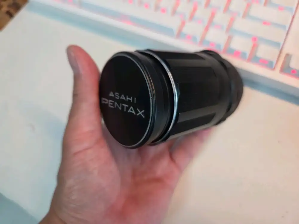 슈퍼 타쿠마 135mm f3.5 M42 마운트 렌즈 이미지