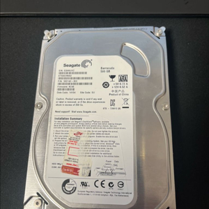 씨게이트 바라쿠다 hdd , 500g 이미지