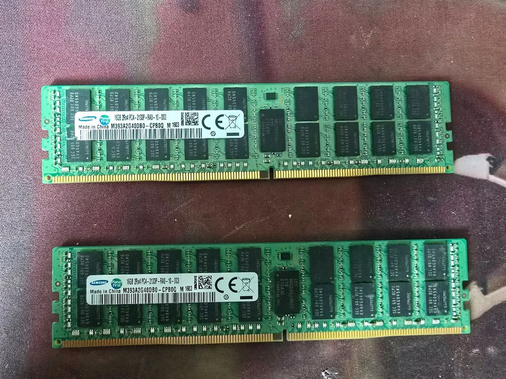 삼성 16GB DDR4 PC4-2133P reg 램 이미지
