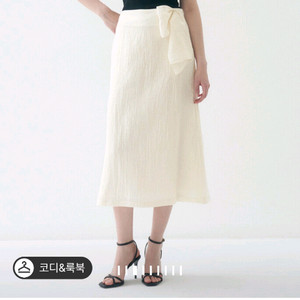 랑방 린넨 타이 롱 스커트 이미지