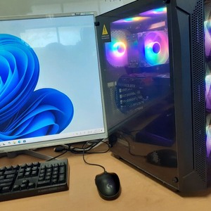 게이밍 pc 본체 12400f Rtx4060 램D5 16g 이미지