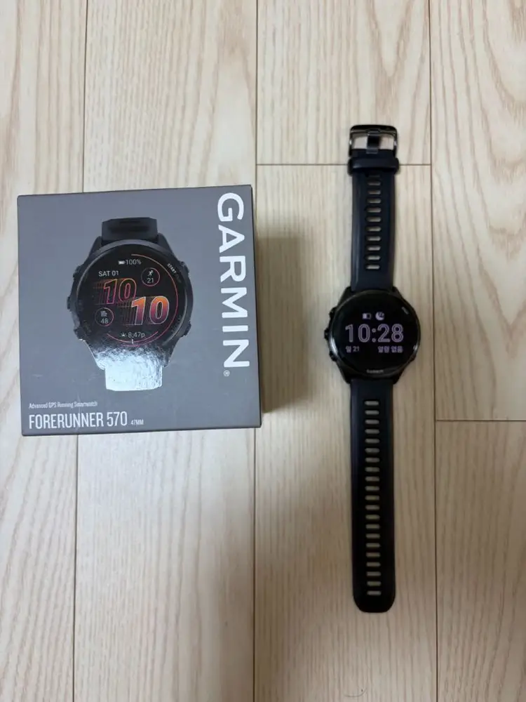 가민 포러너 570 47mm GPS 팝니다 이미지