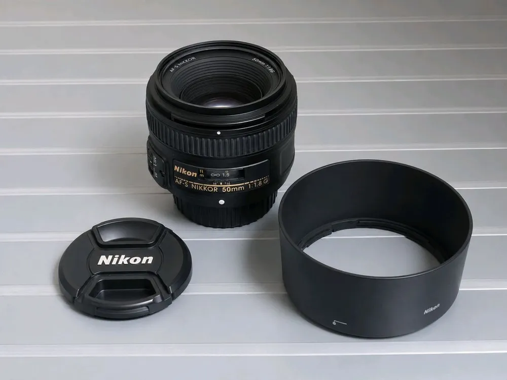 니콘 렌즈 AF-S 50mm f1.8G 단렌즈 팝니다. 이미지