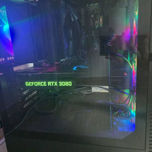 게이밍 컴퓨터 rtx3080 이미지