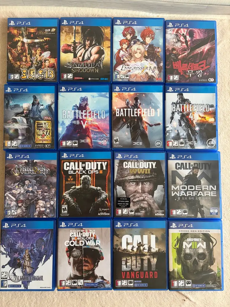 PS4 타이틀 판매합니다. - 안심되는 중고거래