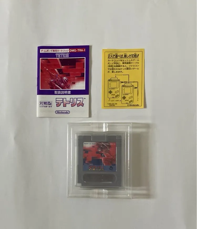 레트로콘솔_게임보이 컬러 IPS LCD + 소프트 2종(테트리스, 포켓몬스터) 신품 판매. 이미지