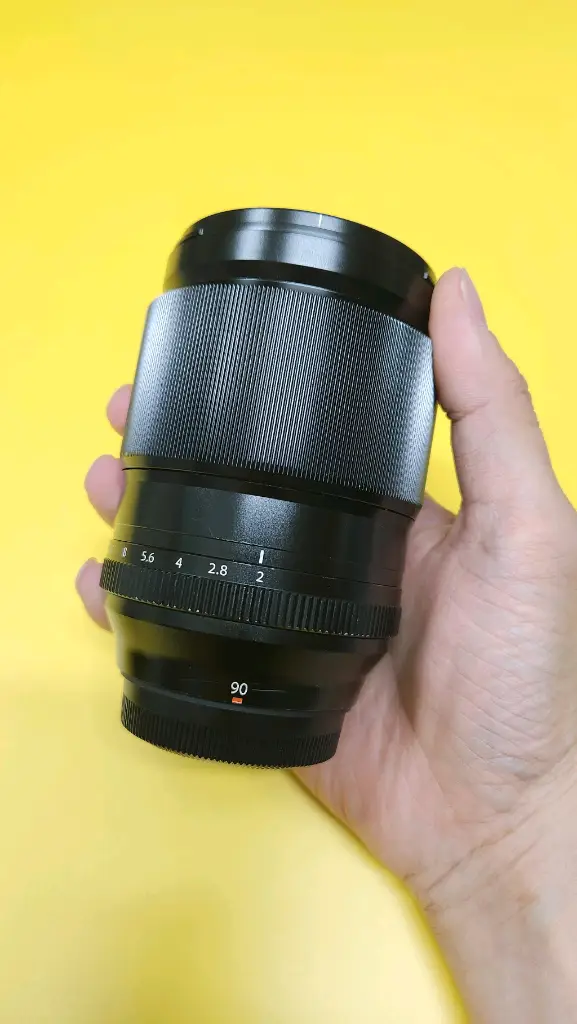 [후지] XF 90mm F2 망원 단렌즈 이미지