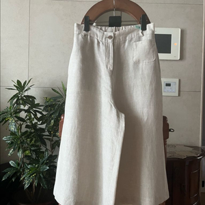 (무료배송)린넨 와이드 팬츠 치마바지 이미지