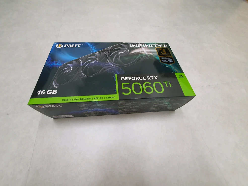 PALIT RTX 5060ti 16gb 팝니다 - 안심되는 중고거래