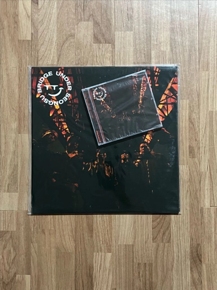 언더성수브릿지 - UNDER SEOUNGSU BRIDGE 오렌지컬러 한정반 미개봉 LP, CD 판매 이미지