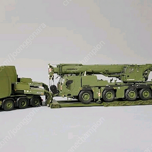 liebherr ltm1090-4.2 90톤크레인모형 중장비모형 스카니아 군용트레일러 레고테크닉 이미지