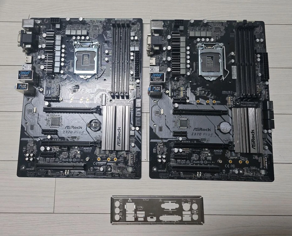 Asrock Z370 Pro4 메인보드 고장품 2개 일괄 판매 - 안심되는 중고거래