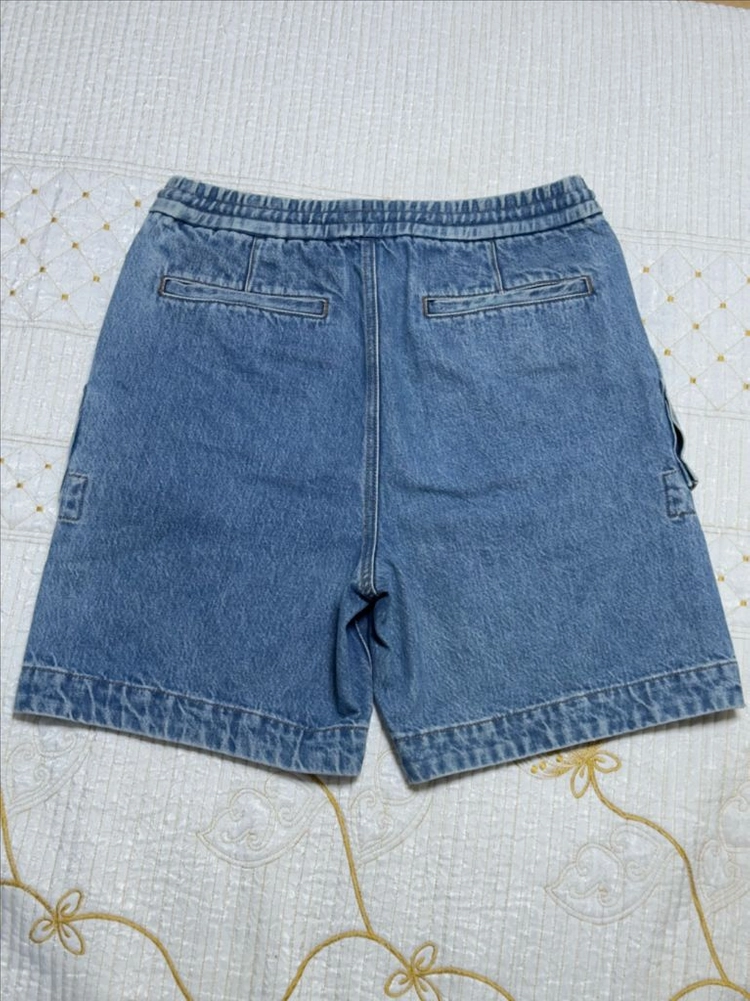 juun.j 샘플 카고 워싱 데님 반바지 이미지