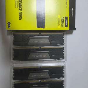 커세어 벤젠스 DDR5 128GB (32GB x 4) 5600MHz 블랙 이미지