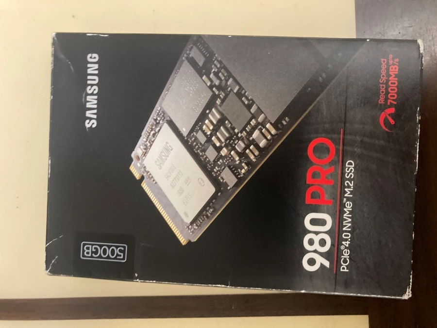 삼성 박스 정품 고급 SSD M.2 NVME 980 PRO 500기가(0.5테라)-무상보증기간2028년1월말까지 - 안심되는 중고거래