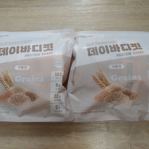 데이바디핏 곡물맛 7개입 x 2팩 분리유청 단백질쉐이크 식사대용 프로틴 파우더 미개봉 새제품 이미지