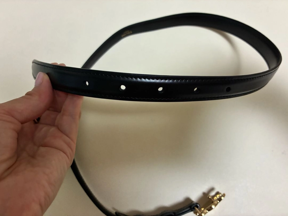 셀린느 트리옹프 벨트 18MM 75사이즈 새상품 이미지