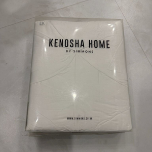 호텔베딩스타일 케노샤홈 화이트컬렉션 멜로우 LK 사이즈 이불1,베개2 셋트(새상품) 이미지
