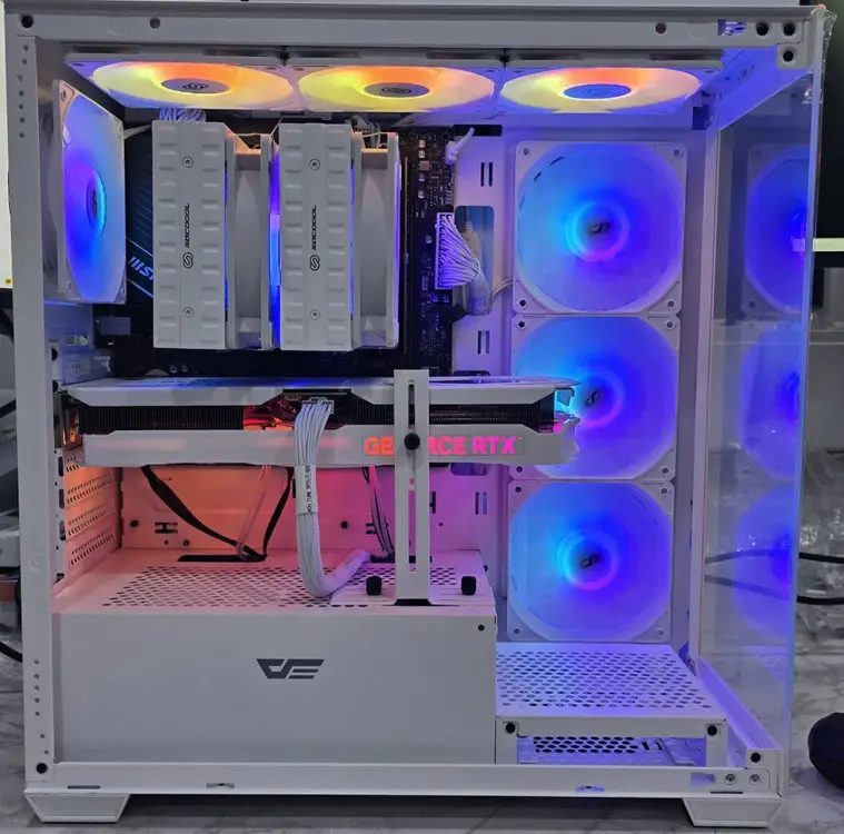 7800x3d, 5070ti 화이트 pc팝니다 이미지