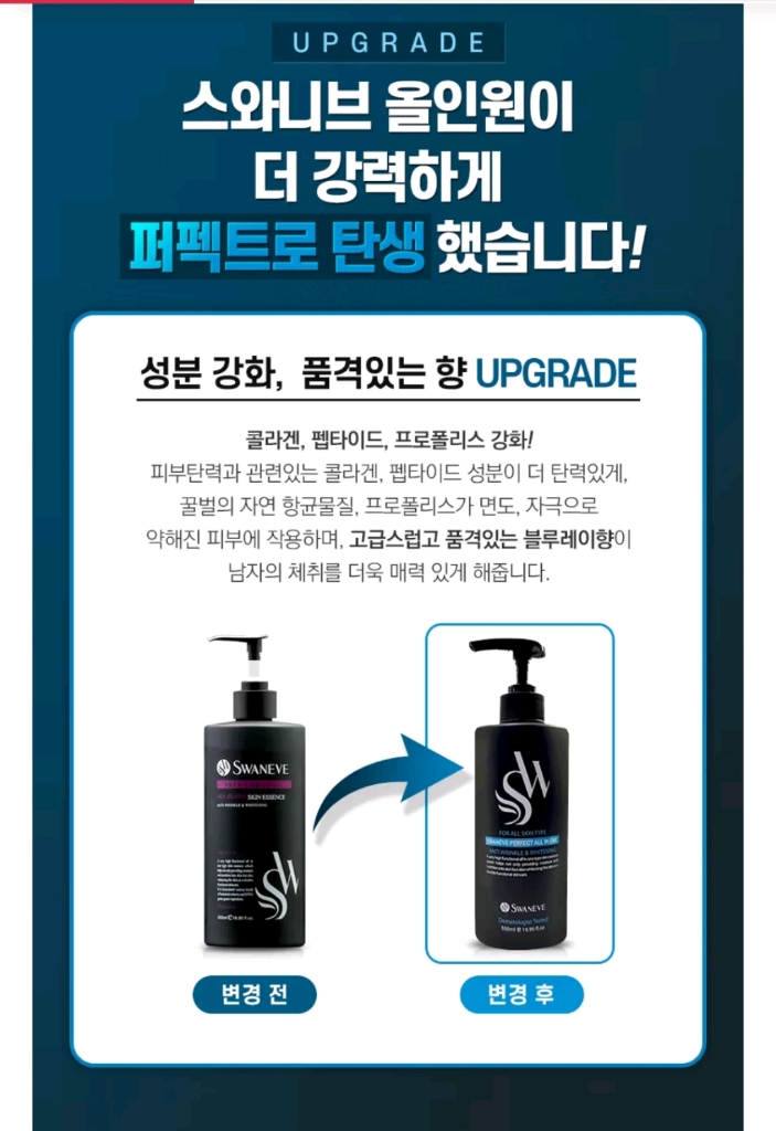 (남성화장품) 퍼펙트 올인원 2종한세트 미개봉새제품 이미지