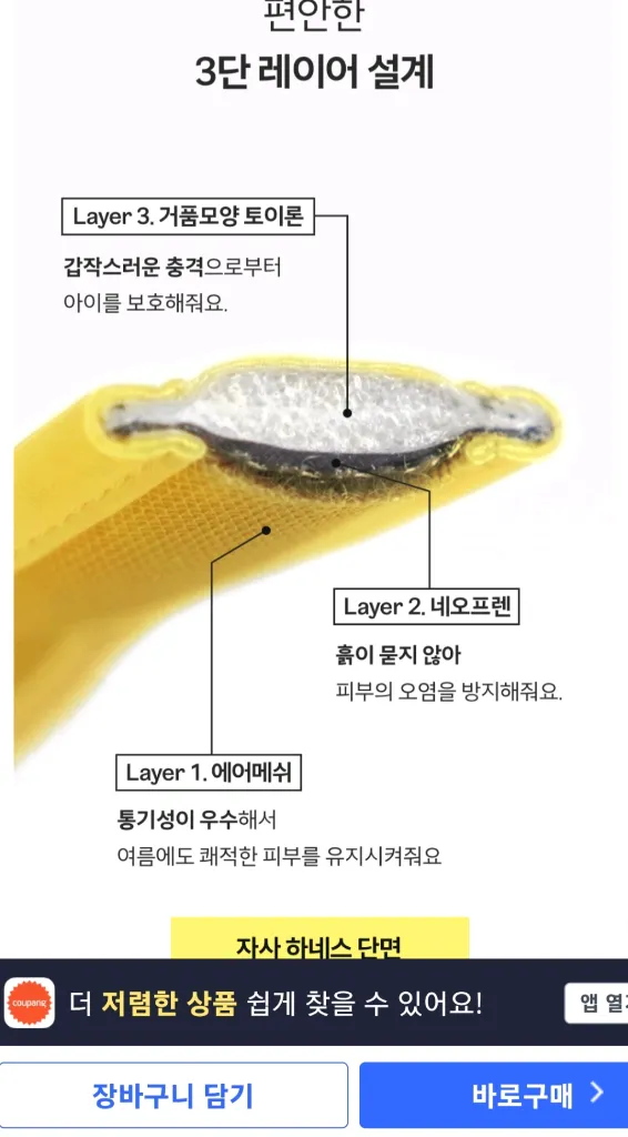 슬개골 탈구 예방 하네스.쿠팡 최저가46900 리프팅 관절보호 프로젝트21 하네스 목줄(새상품) 이미지