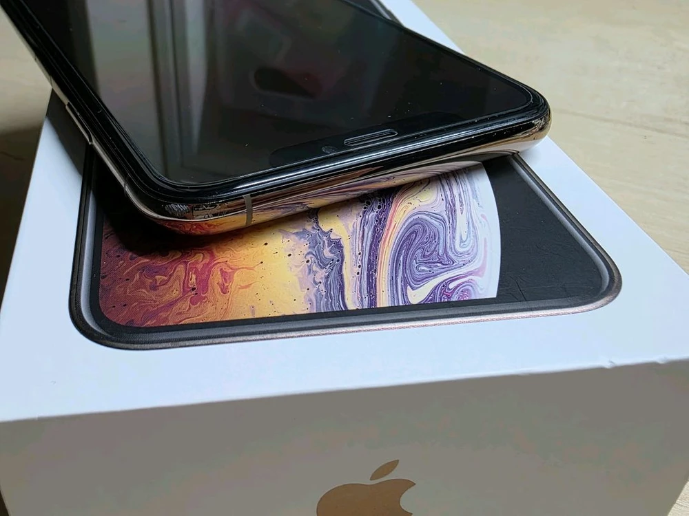 아이폰 xs max 512 골드 이미지