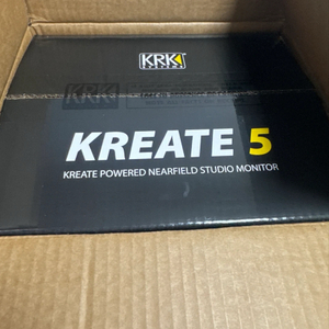 KRK kreate 5인치 모니터스피커 2통 이미지