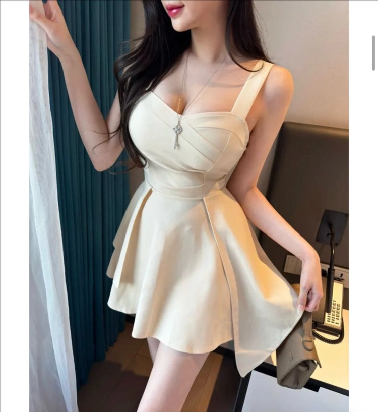 (새상품)나시 미니원피스 휴양지원피스 여름원피스 이미지