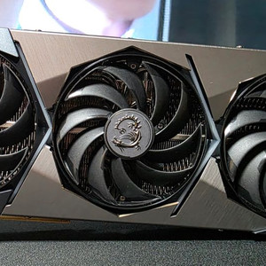 RTX 그래픽카드 msi 3080ti 슈프림 X 이미지