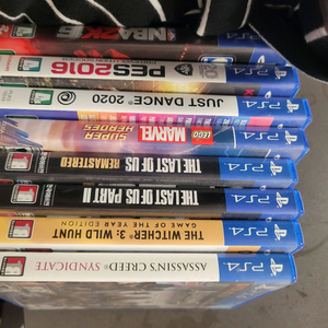 ps4 게임 팔아요. 명작들도 많아요. 사가세요. 이미지