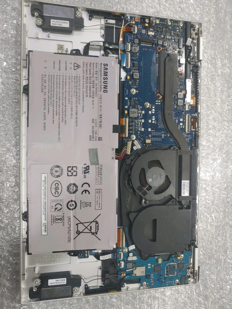 삼성 노트북 NT950QCT 부품용 판매합니다(전원무) 이미지