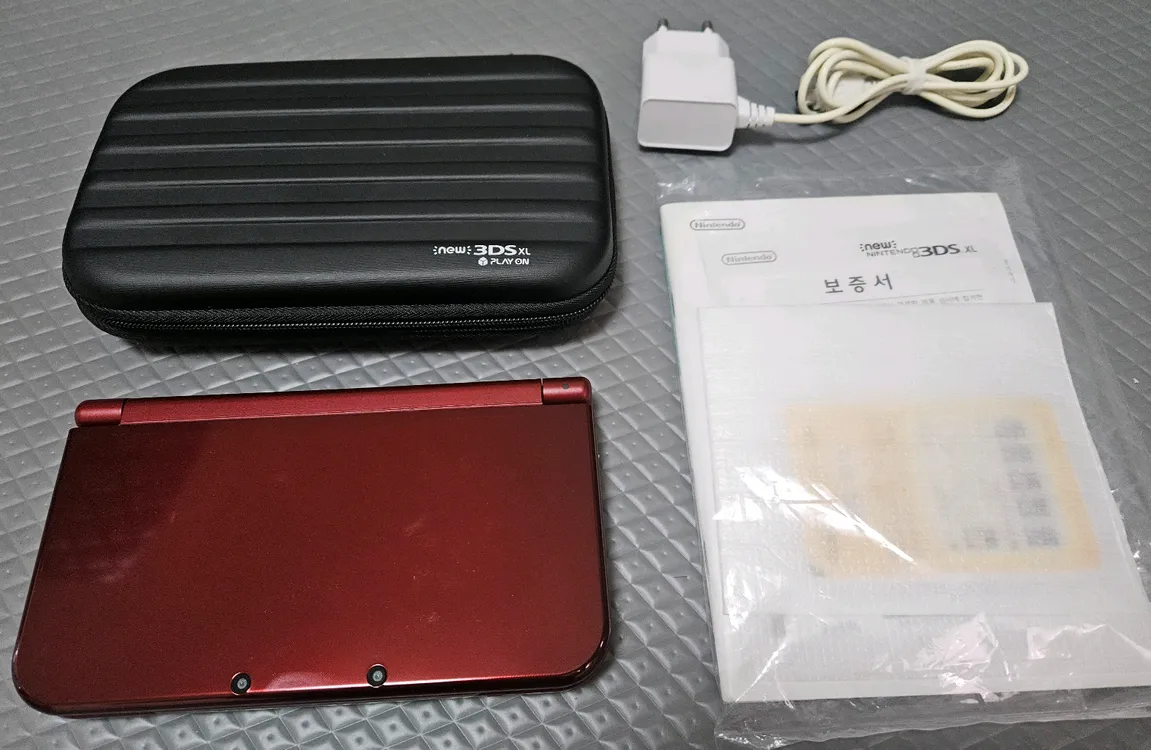 닌텐도 NEW 3DS XL 레드 - 안심되는 중고거래