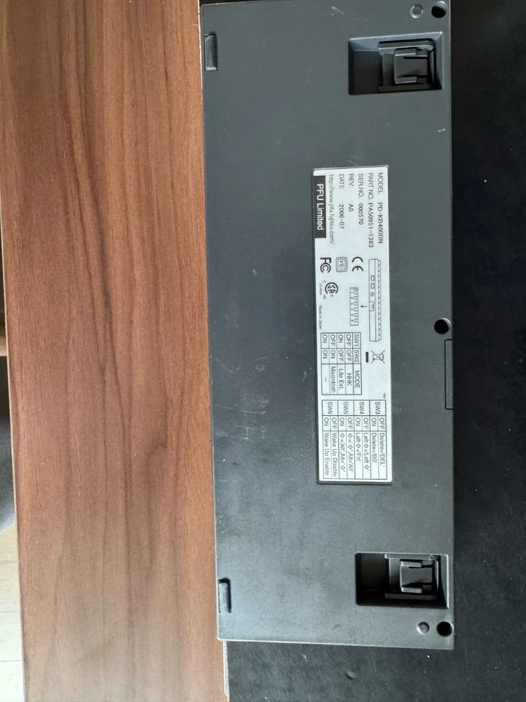 해피해킹 프로2 키캡 커스텀 이미지