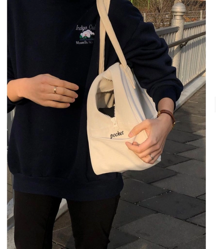 새상품) haag 헤이그 보스턴백 에크루 이미지