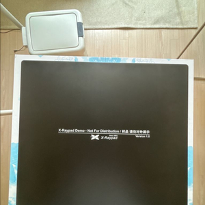 X-Raypad NOD SP 출시전 샘플 유리패드 이미지