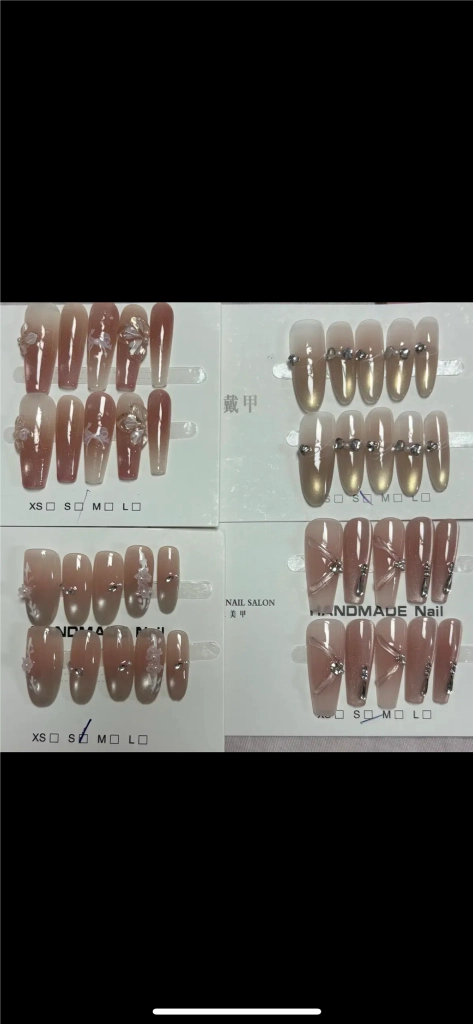 핸드메이드 네일팁 이미지