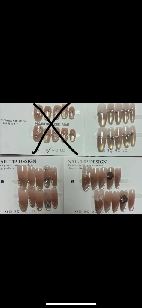 핸드메이드 네일팁 이미지