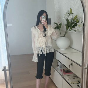 바이씨니 프릴 카프리 팬츠 새상품:) 이미지