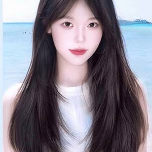 레이어드컷 반가발 이미지