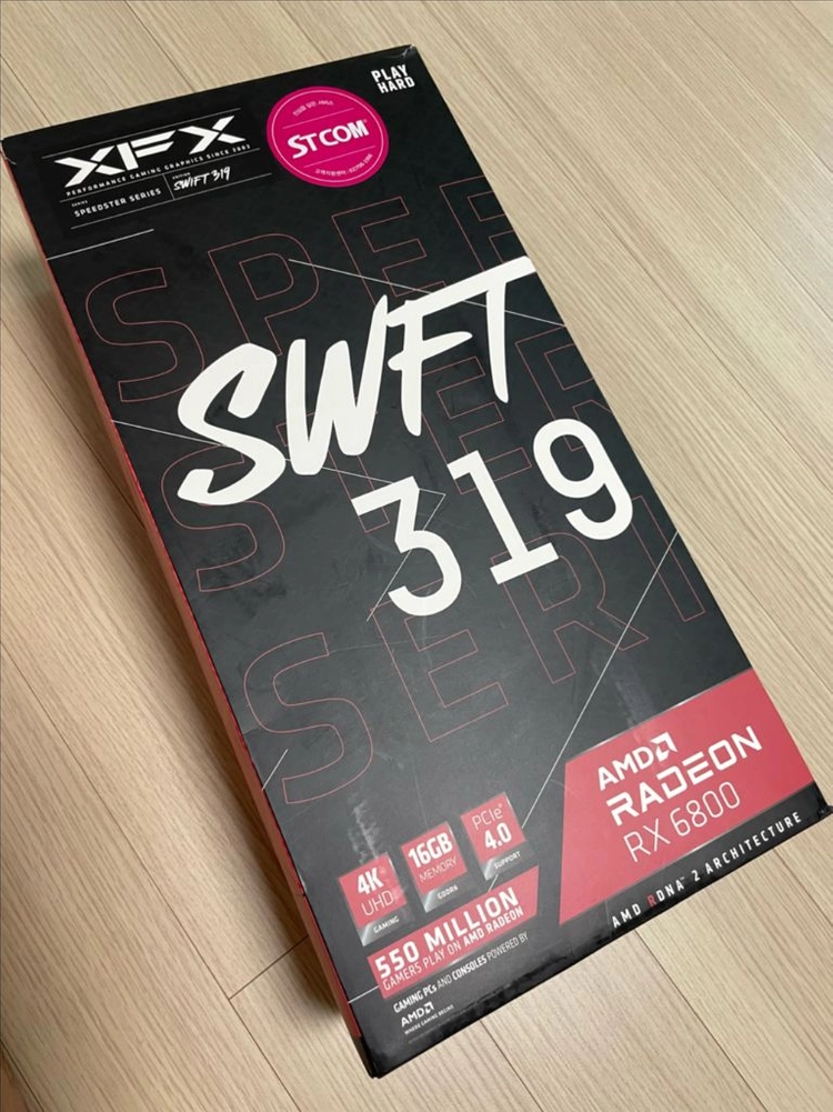 XFX RX 6800 SWIFT 319 16GB 이미지