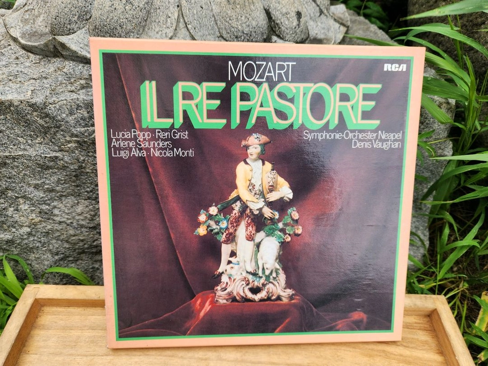 수입LP/모차르트(Wolfgang Amadeus Mozart)의 오페라 <일 레 파스토레>2LP 이미지