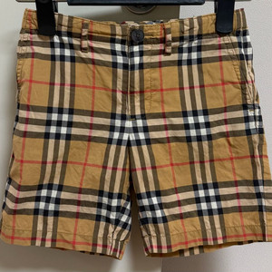 버버리 키즈 칠드런 면 반바지 6Y 120cm 이미지