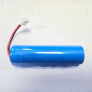 18650 리튬이온 배터리 전선 배터리 보호회로 노래방 마이크 배터리 2600mAh 3.7V 1개 1천원 이미지