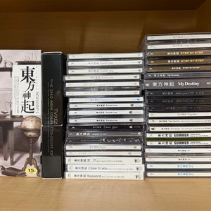 동방신기 cd dvd등 일괄 이미지