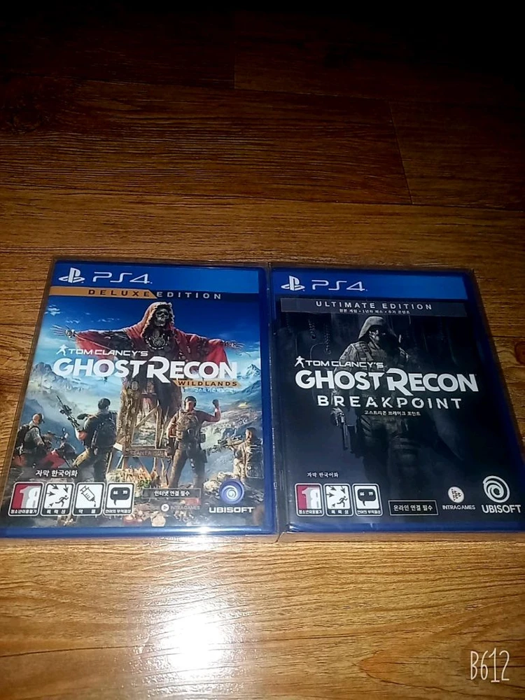ps4 고스트리콘+브레이크포인트(미개봉) - 안심되는 중고거래