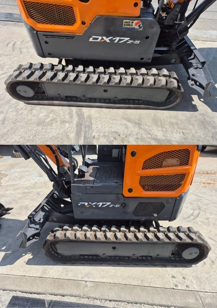 [급매] 두산 1.7톤 미니포크레인 20년식 집게 2500시간 1550만 이미지
